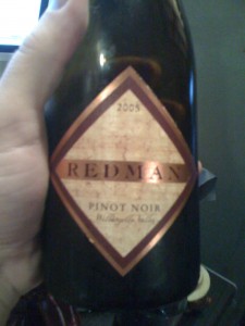 Redman Pinot Noir 2005